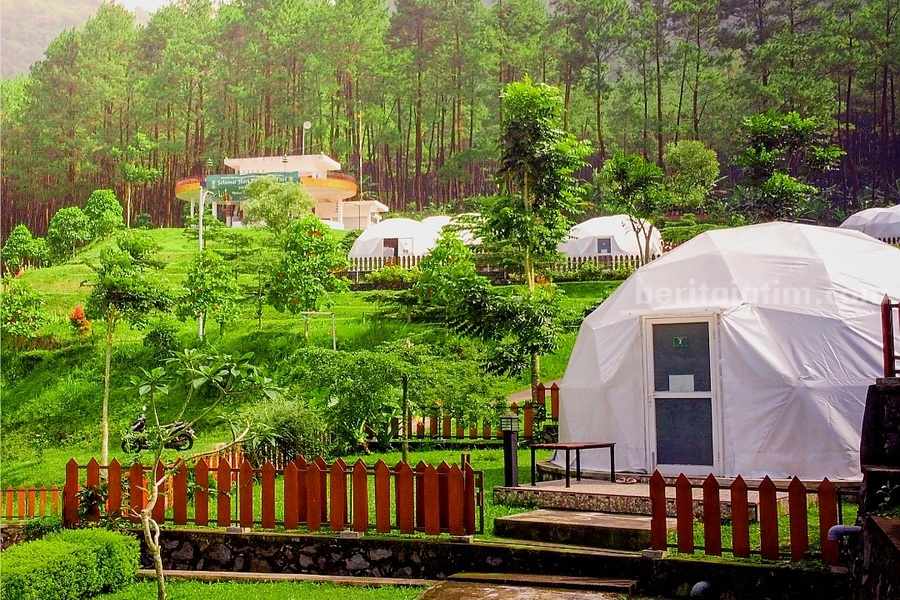 camping malang view gunung