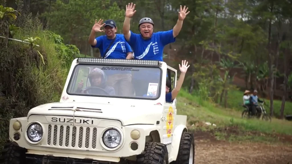 Jalur Offroad Kebun Teh Wonosari Malang