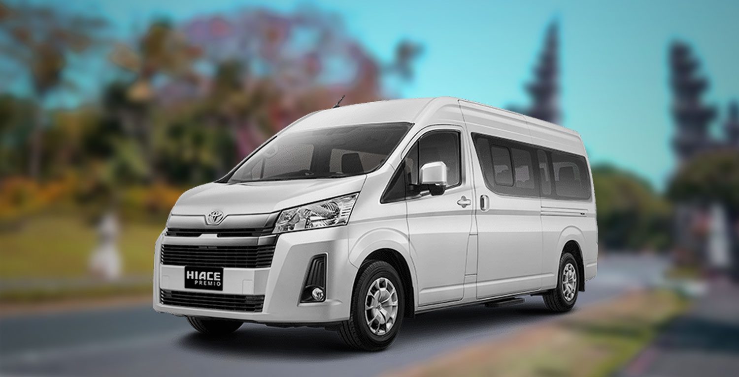 Hiace Premio Malang untuk rombongan wisata yang mengutamakan kenyamanan premium